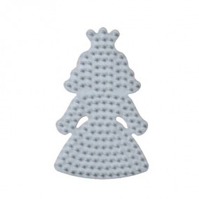 PLACA PRINCESA PEQUEÑA HAMA MIDI PEGBOARD