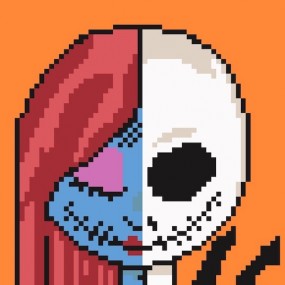 Patrón Jack y Sally...