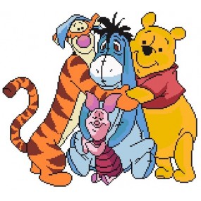 Patrón Winnie the Pooh...