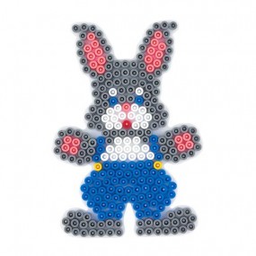 PLACA CONEJO HAMA MIDI PEGBOARD